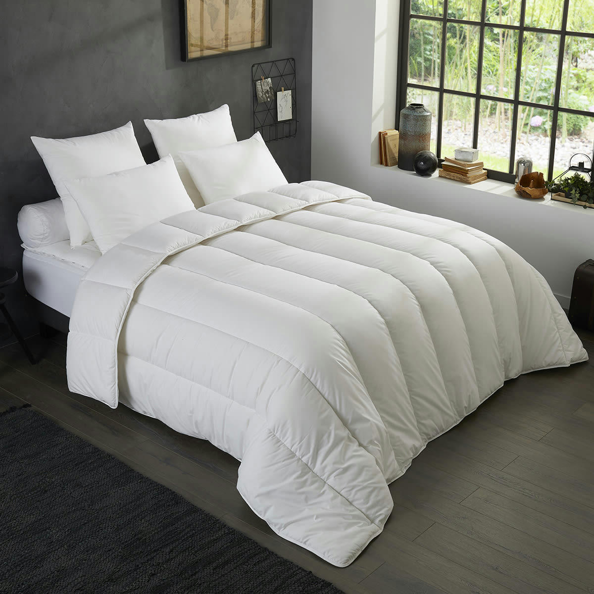 - Couette Nuits Calmes - Anti-Acariens -Tempérée 140x200 cm - DODO