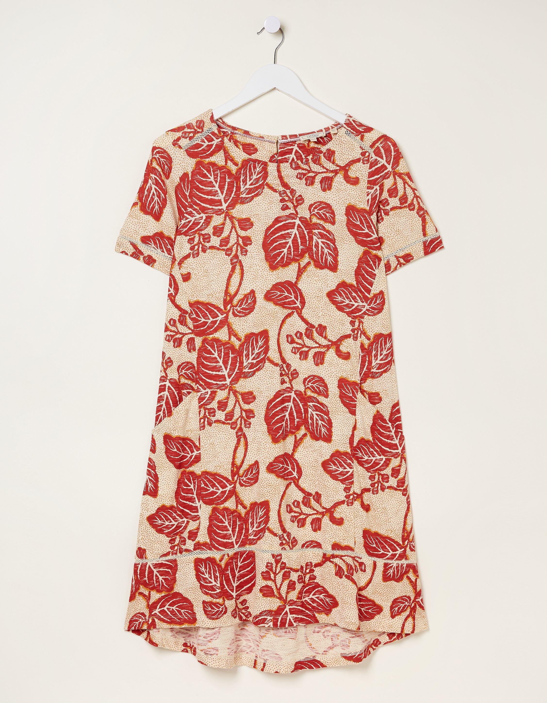 Simone Vine Jersey Dress