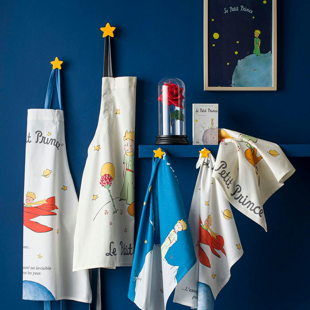 LE PETIT PRINCE - Tablier en coton  blanc