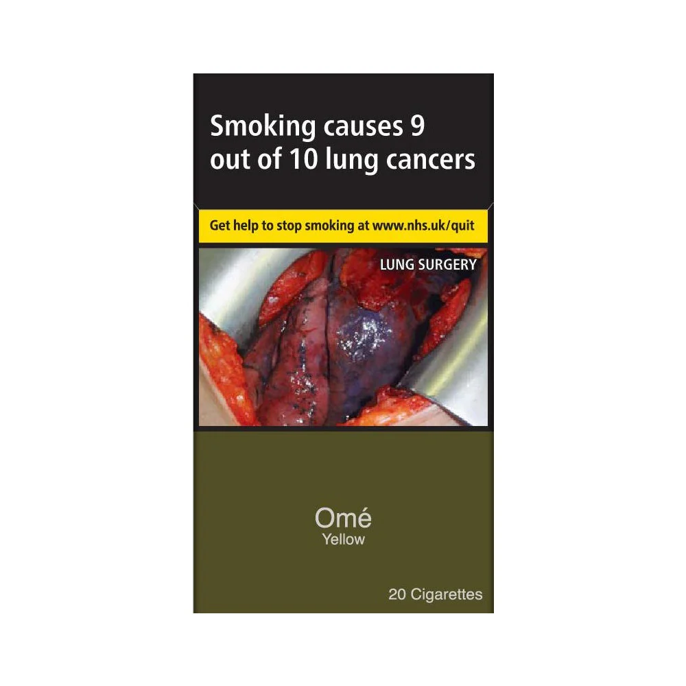 Omé YELLOW Cigarettes 20 Pack
