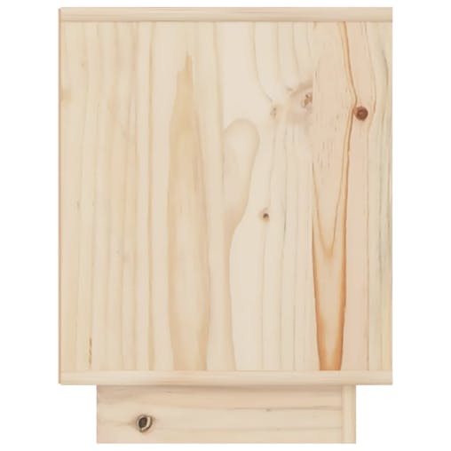 NNEVL Bedside Cabinets 2 pcs 40x30x40 cm Solid Wood Pine