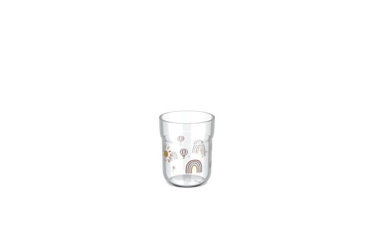 kinderglas mio 250 ml - sunshine & rainbow