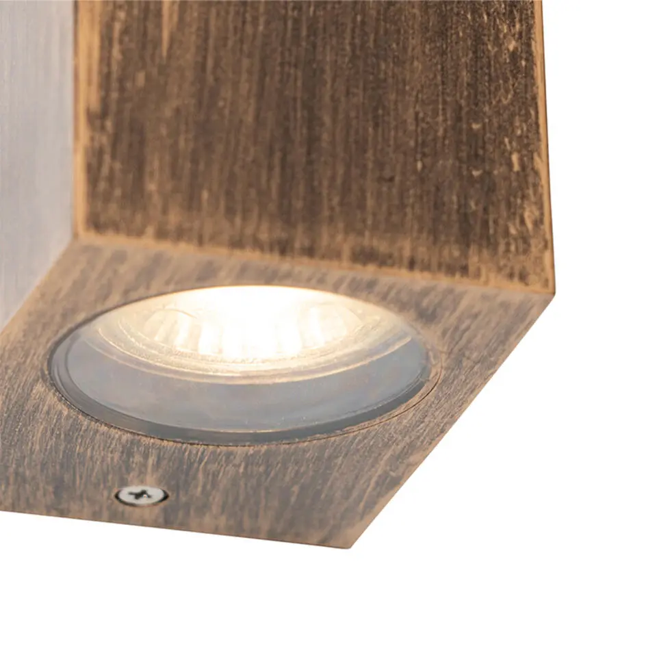 Qazqa wandlamp baleno goudkleurig gu10