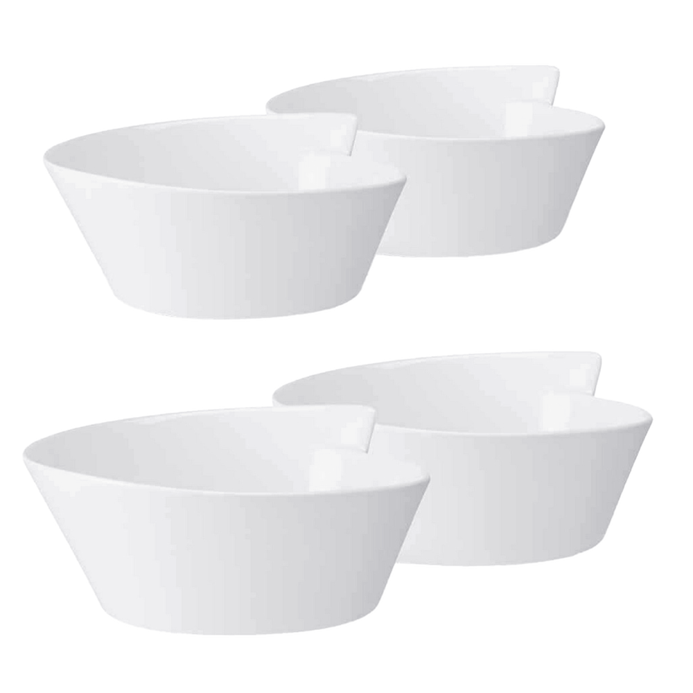 NewWave Cereal bowl - White, Premium Porcelain