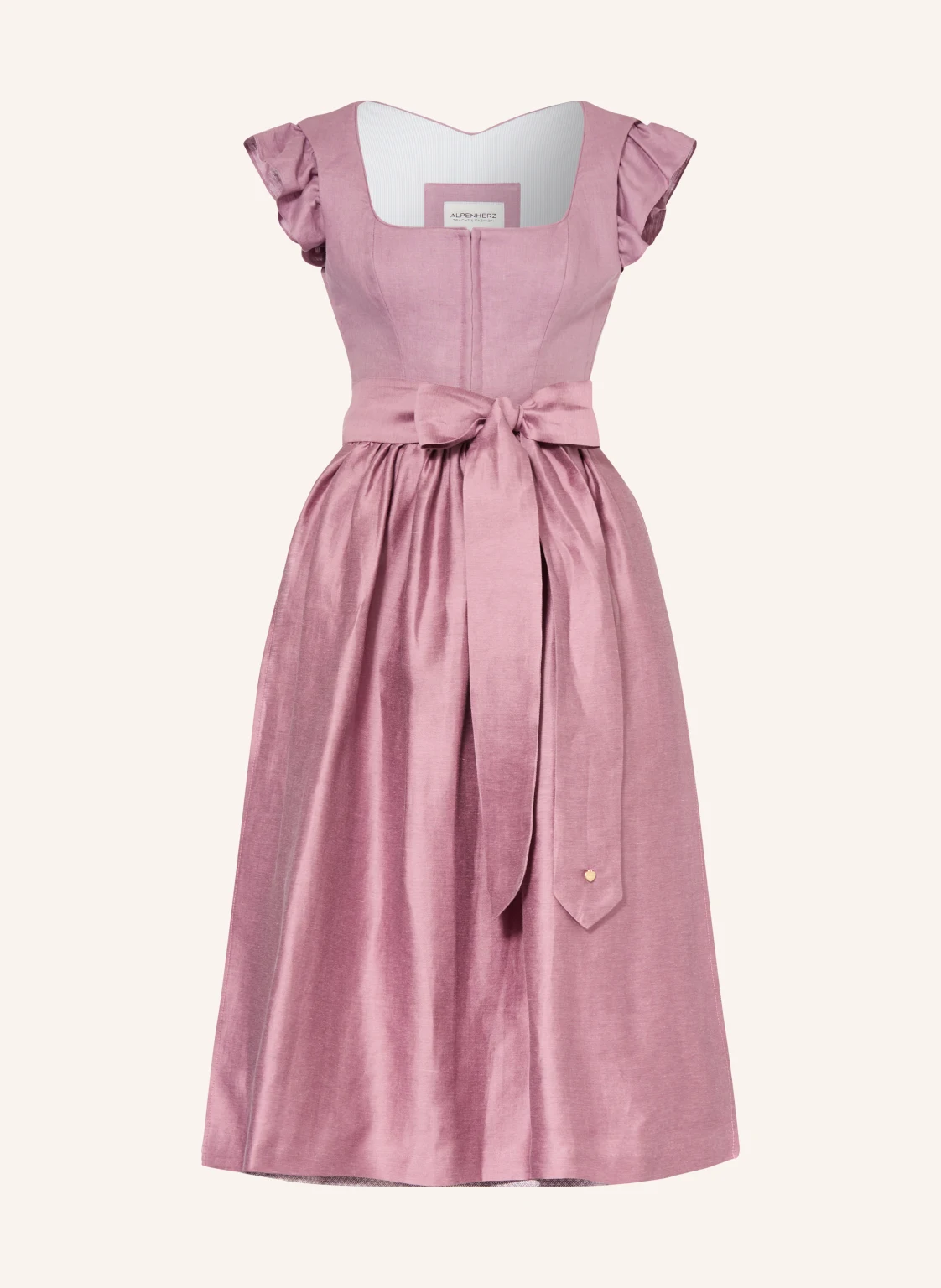 AlpenHERZ Dirndl MARIE mit Leinen und Rüschen