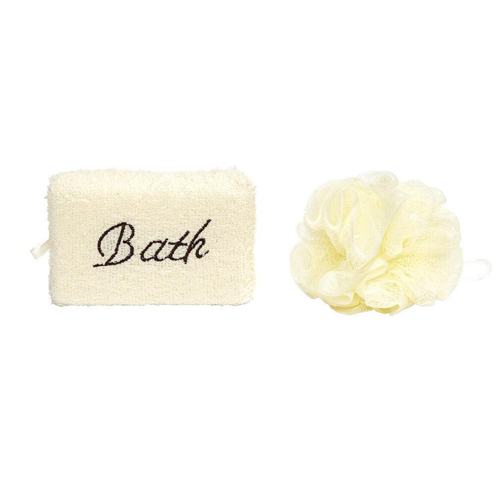 Kit de douche éponge et fleur