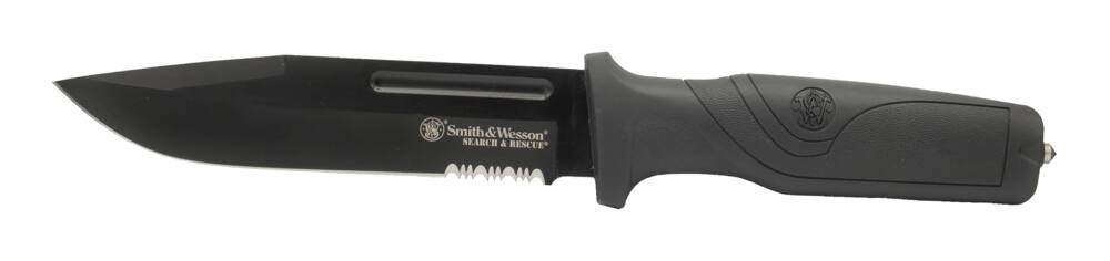 Smith & Wesson BTI S&W Search & Rescue Fixed Blade Hunting Knife w/ Sheath