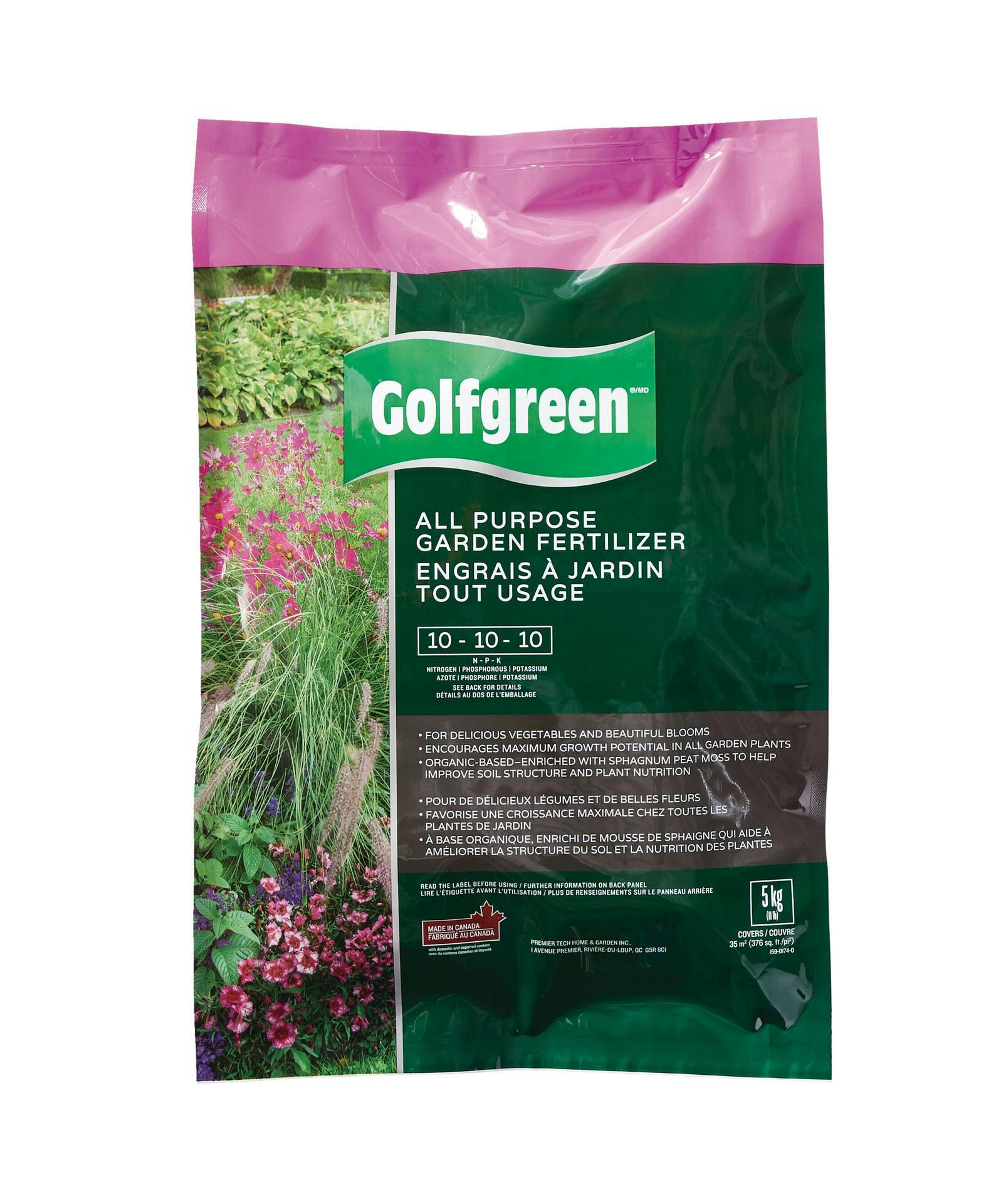 Golfgreen All Purpose Garden Fertilizer, 10-10-10, 5-kg