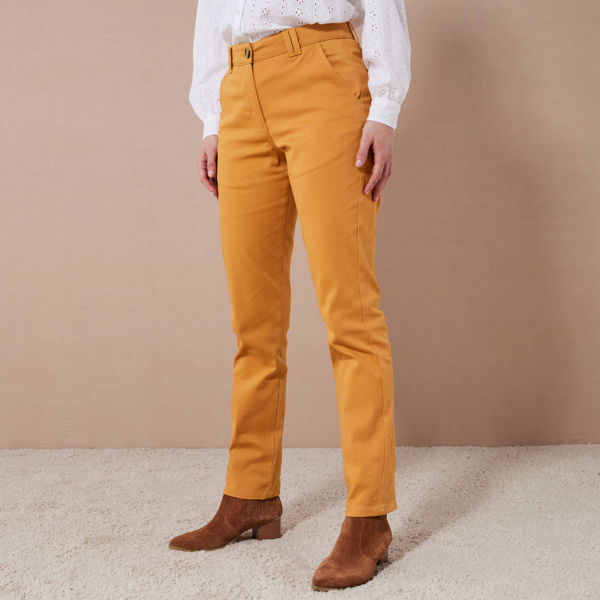 Pantalon chino stretch