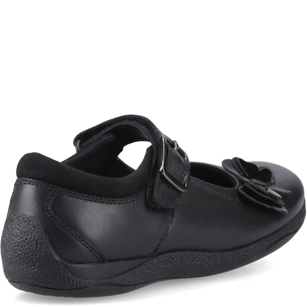 Hush Puppies Julie Ballerina Junior School Shoes