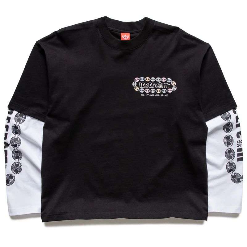 Ice Cream Jupiter L/S Tee - Black