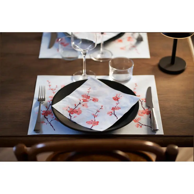 Tischset 100er-Set Cherry Breeze