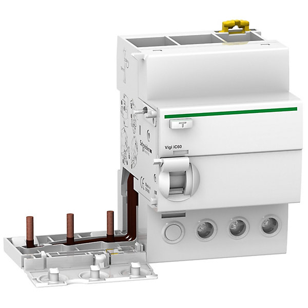 A9v39363 Acti9, Vigi Ic60 Bloc Différentiel 3p 63a 1000ma Sélectif Type Asi- Schneider