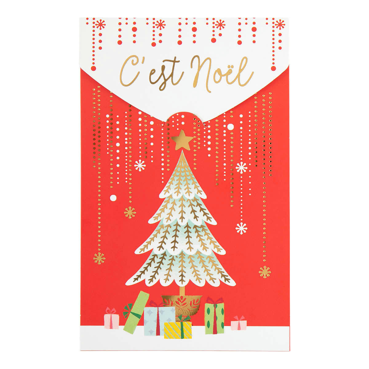 - Carte De Vœux Surprise Cadeau Noël