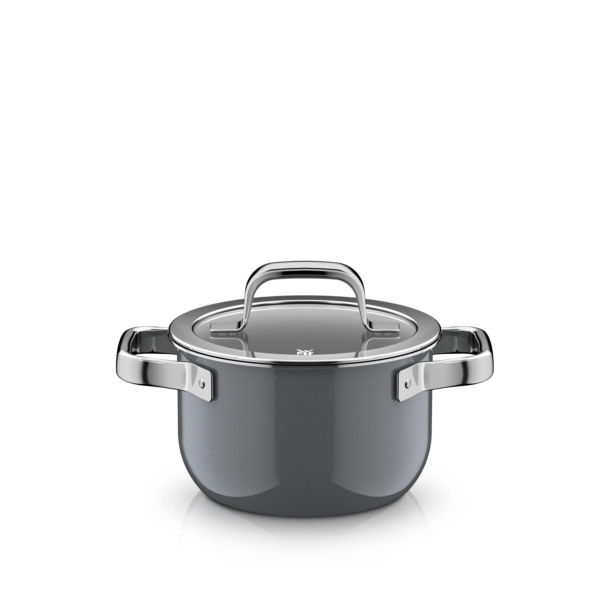 Fusiontec Mineral Pro, Soup Pot With Lid, 16 cm, Platinum