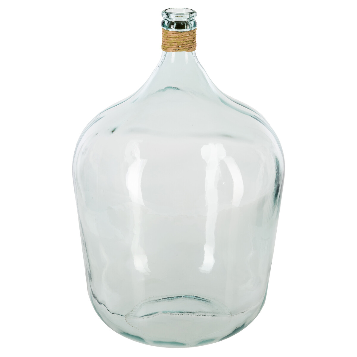 Vase "Dame Jeanne" Glass, H.56 cm