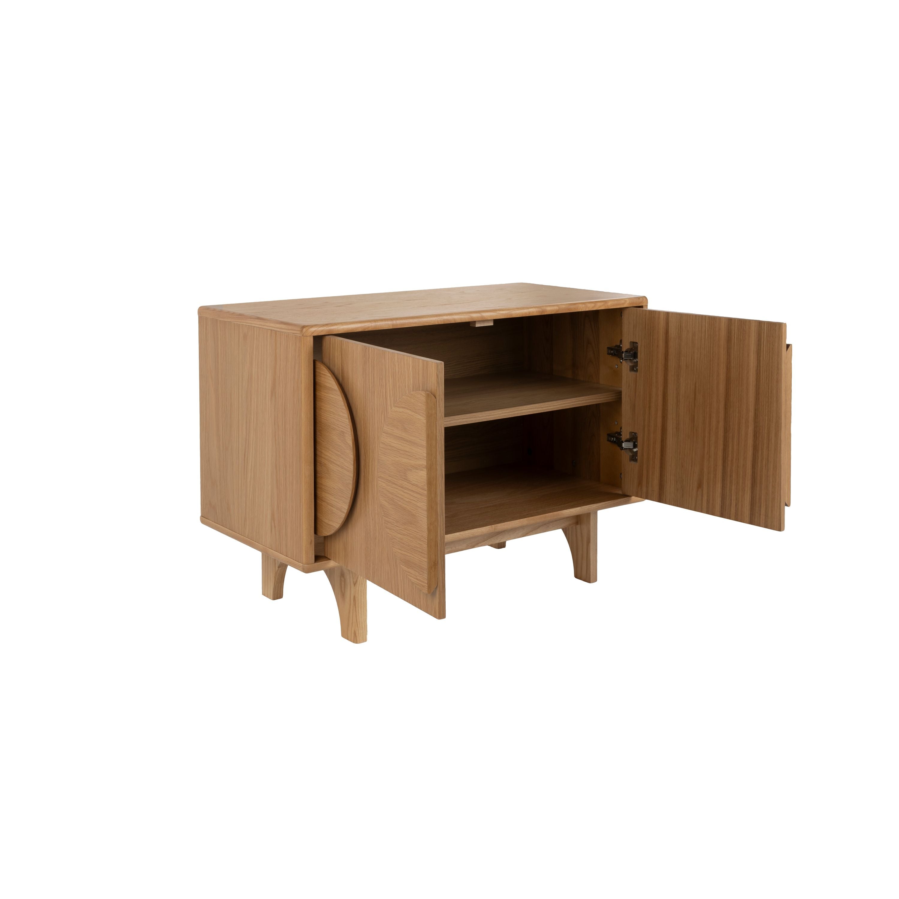Zuiver Groove Dressoir - B 82 cm - Naturel Eiken