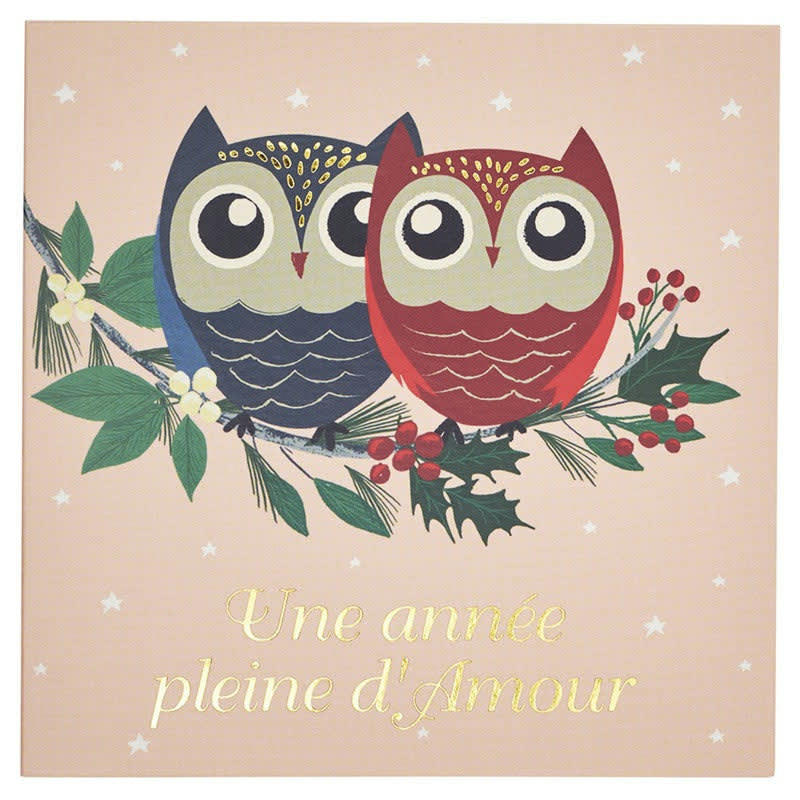 - Lot de 6 cartes de vœux avec enveloppe joyeuses fêtes or