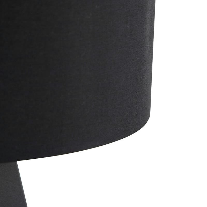 ILSE - Lampadaire en acier noir