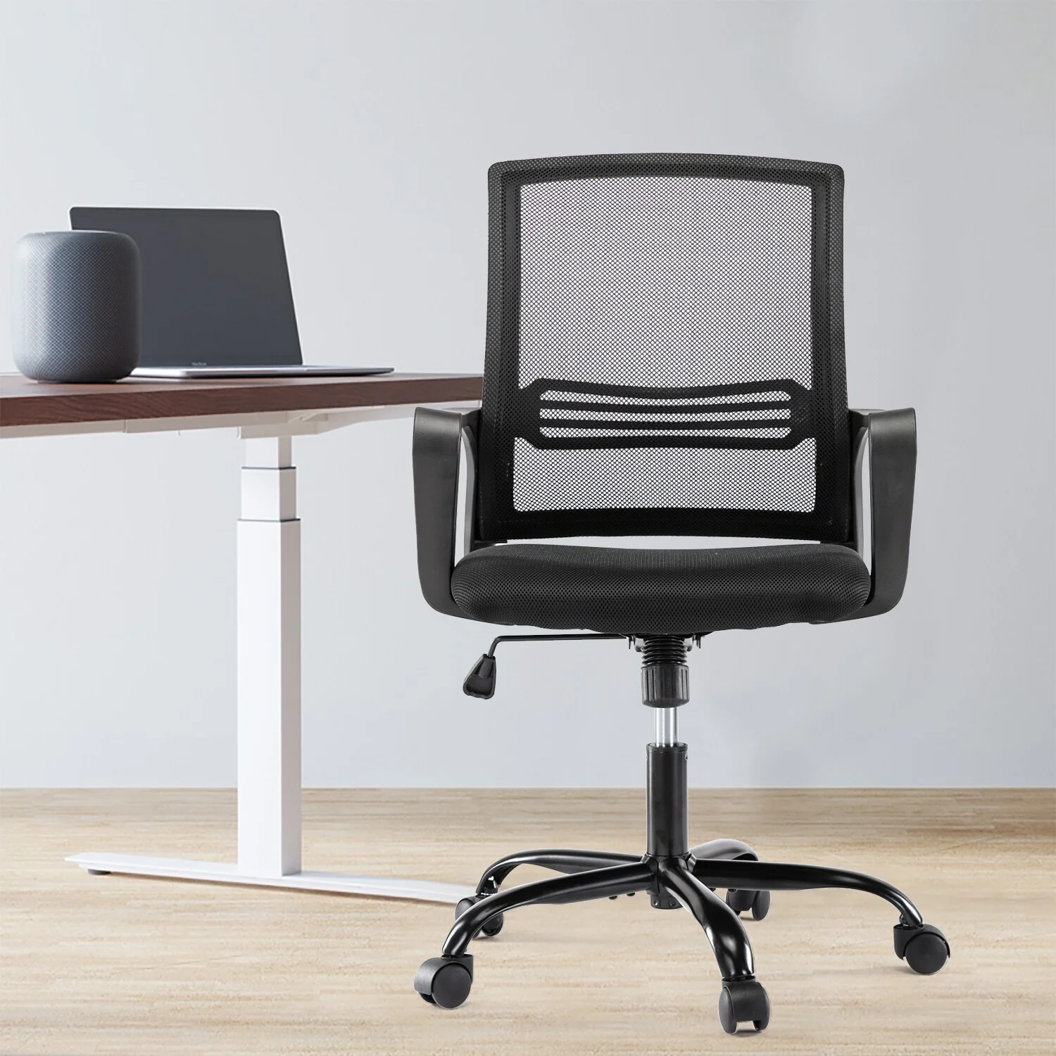 Home Office Lumbar Support Desk Chair, Computer Ergonomic Mesh Chair