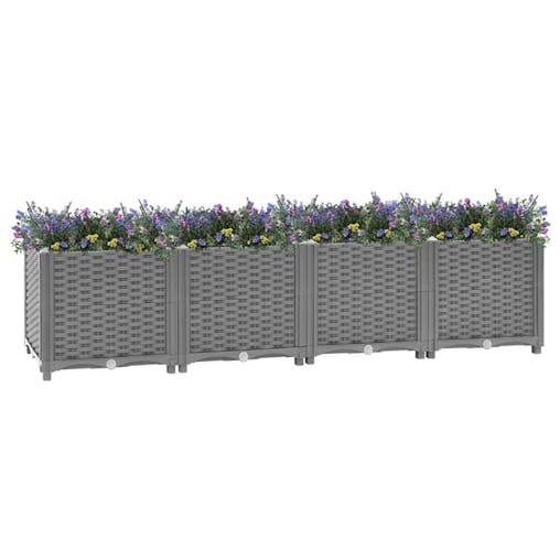 NNEVL Raised Bed 160x40x38 cm Polypropylene