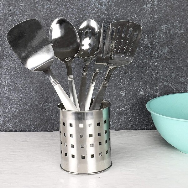 Chef Craft 12.5" Long Stainless Steel Meat Serving Fork with Attractive Brushed Finish Handle