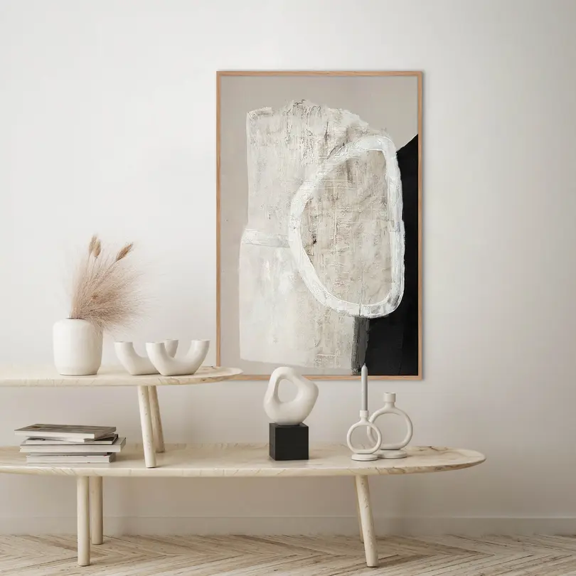 Bild mit Rahmen Design Painting