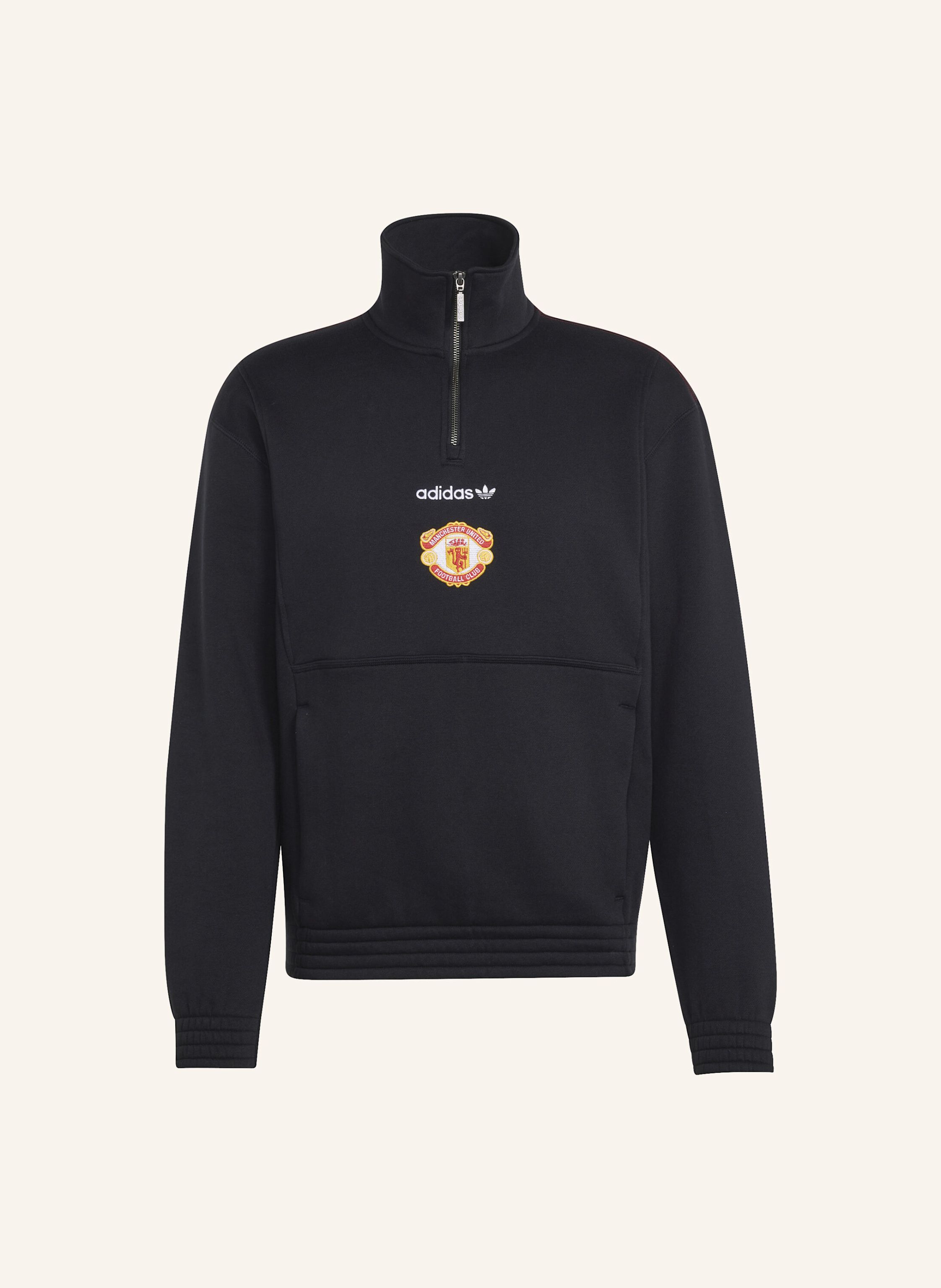 adidas MANCHESTER UNITED EQT OBERTEIL, REISSVERSCHLUSS BIS ZUR BRUST