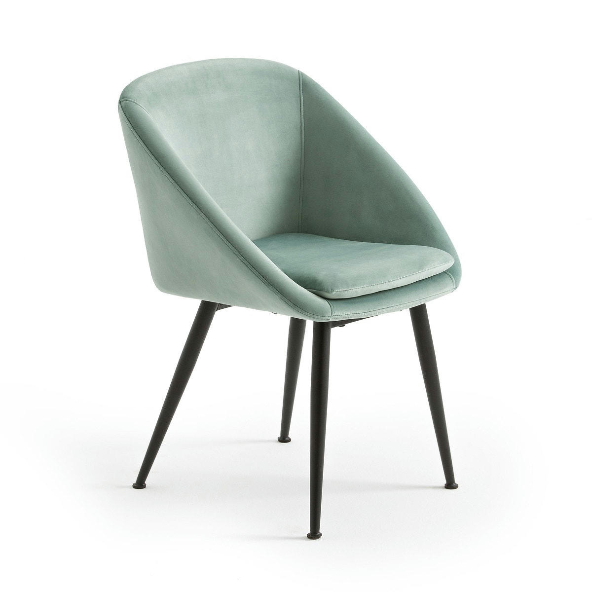 Fauteuil de table en velours, TOPIM