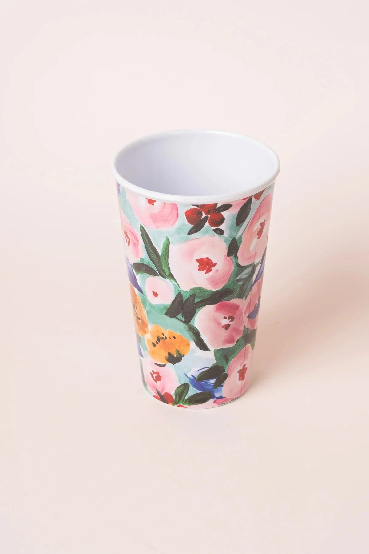 Floral Melamine Cup