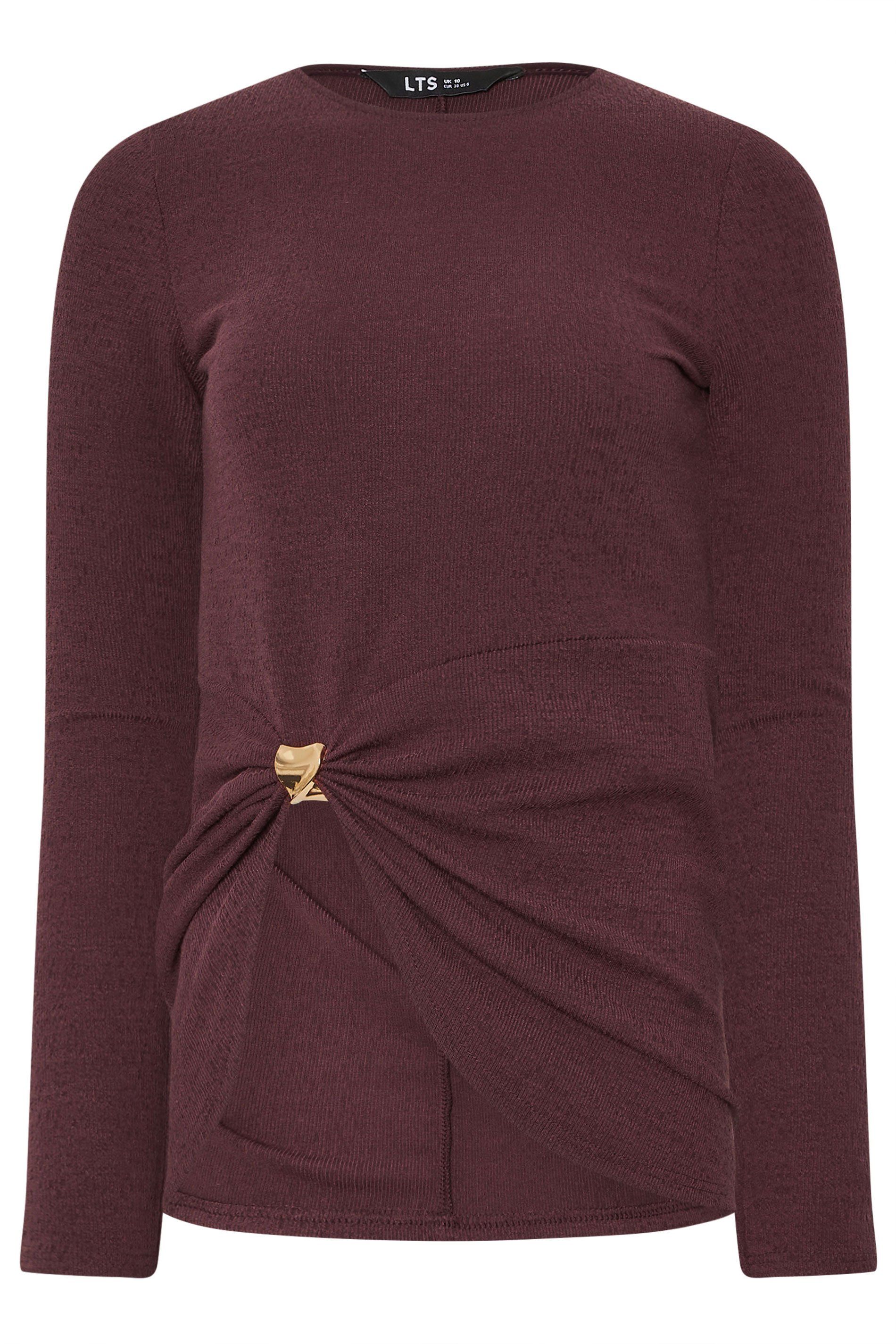 Long Tall Sally Tall Textured Top