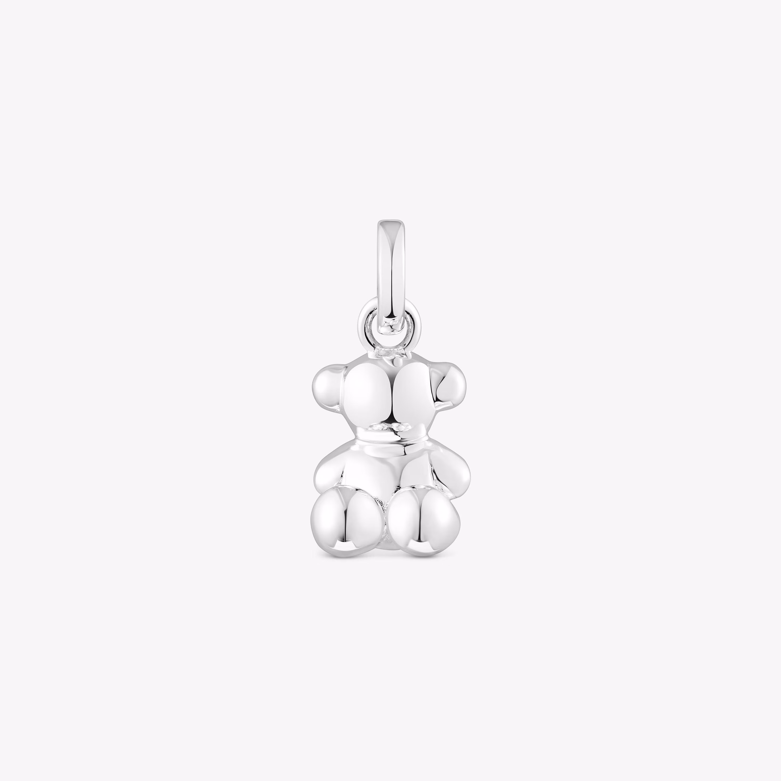 Colgante oso pequeño de plata Bold Bear