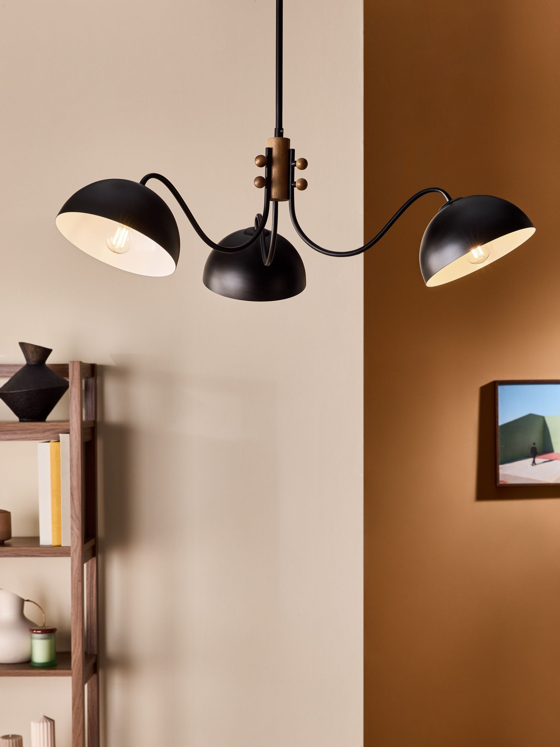 Avery Chandelier in Black