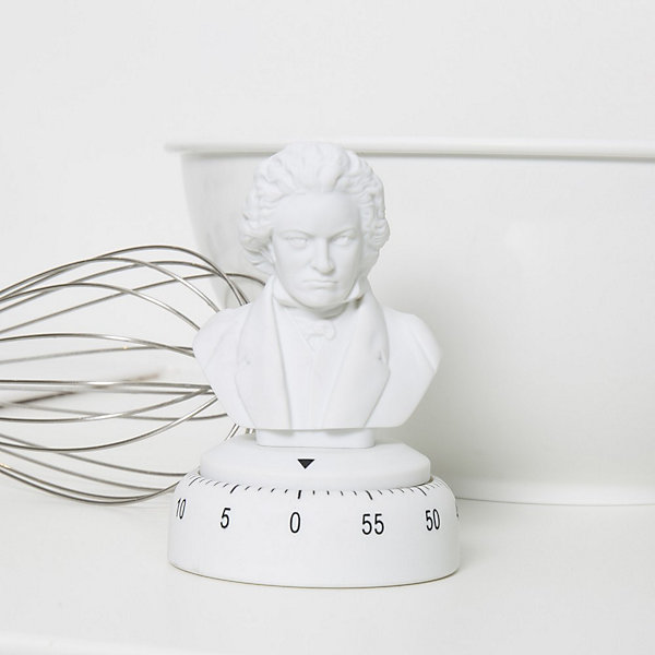 Minuteur de cuisine Beethoven 60 minutes en Plastique - Kikkerland