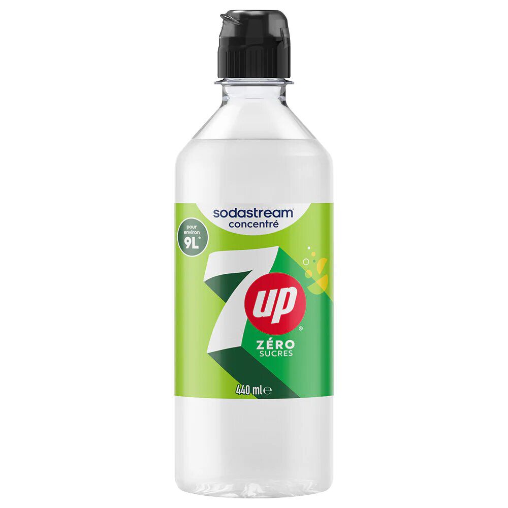 Concentré Sodastream 7UP Zéro Sucres 440ml