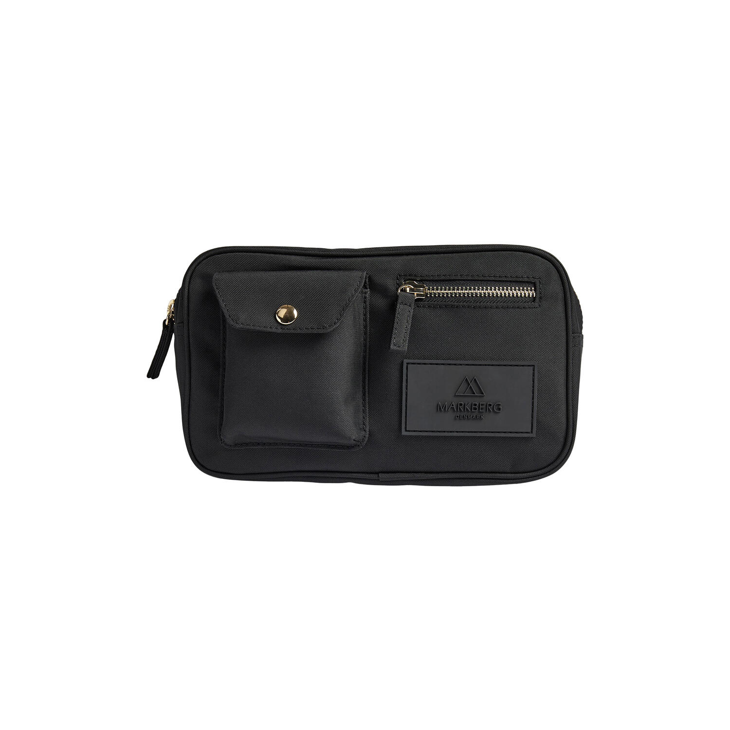 DarlaMBG Bum Bag, monochrome black w/gold