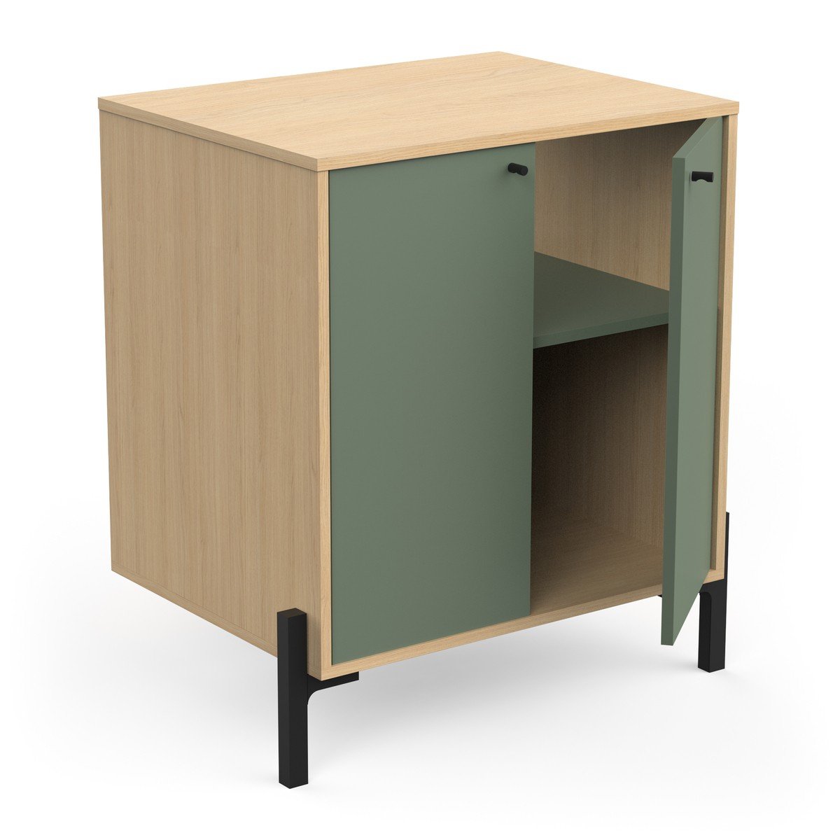 Calicosy - ELISA Wastafelonderkast met 2 deuren - H77,5 cm