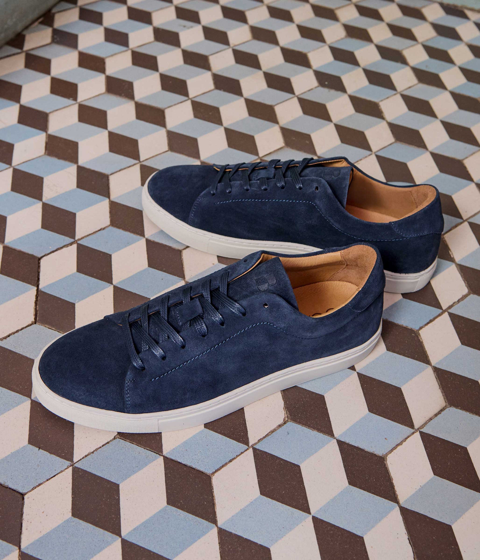 Basket Montgomery bleu