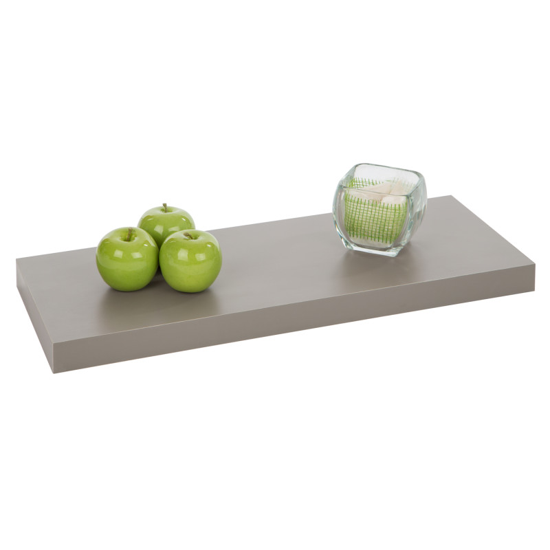 Tablette murale taupe 60 x 23,5 x 3,8 cm PRACTO HOME