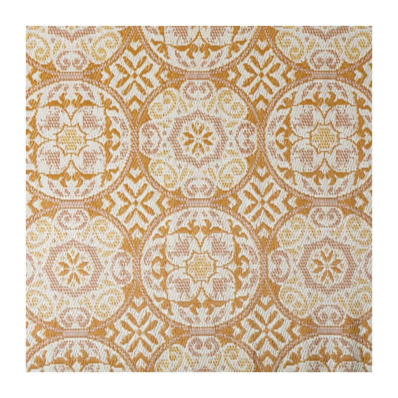 Buitenkleed cirkels - geel/oranje - 160x230 cm