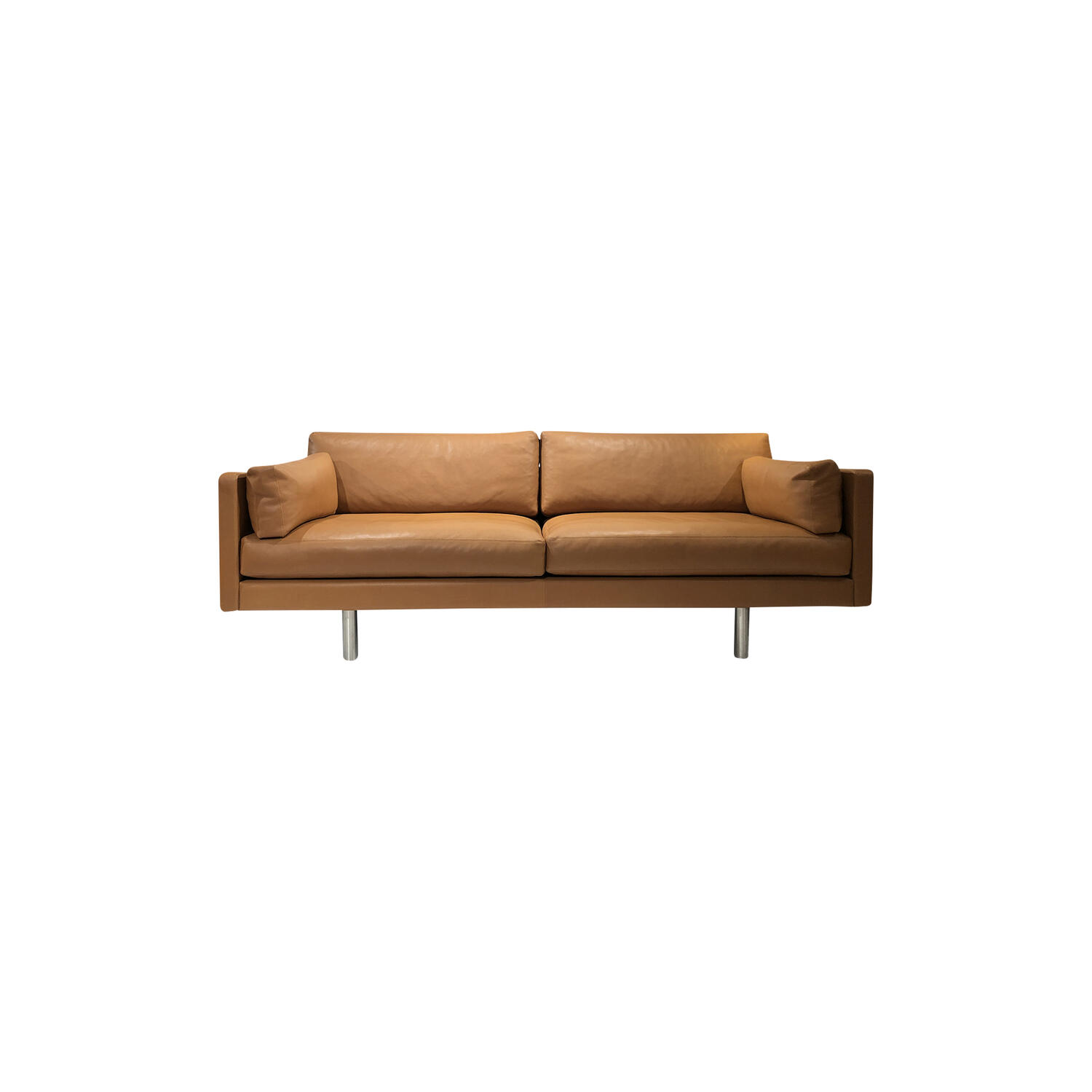 EJ 220-A 3-pers. sofa, cognac