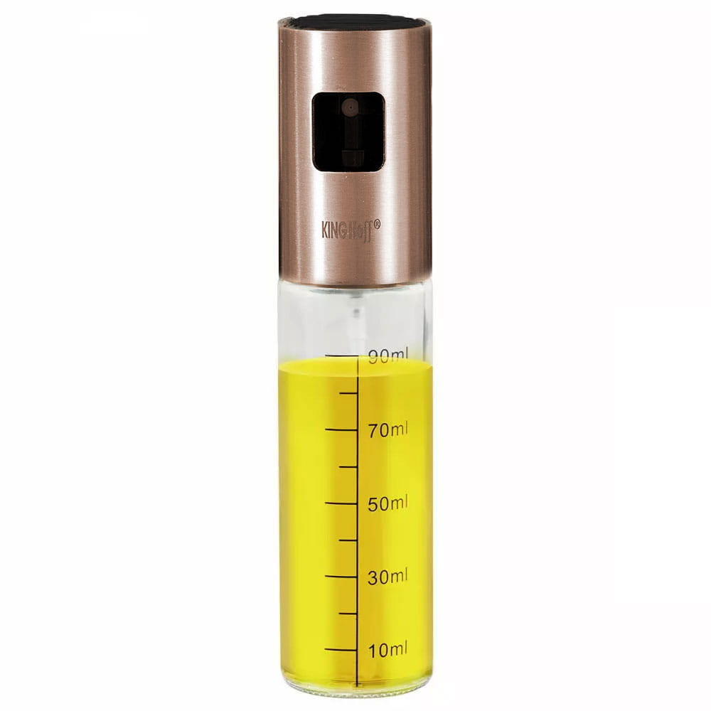 Atomizer spryskiwacz do oleju octu przypraw w płynie 100ml KINGHOFF różowy