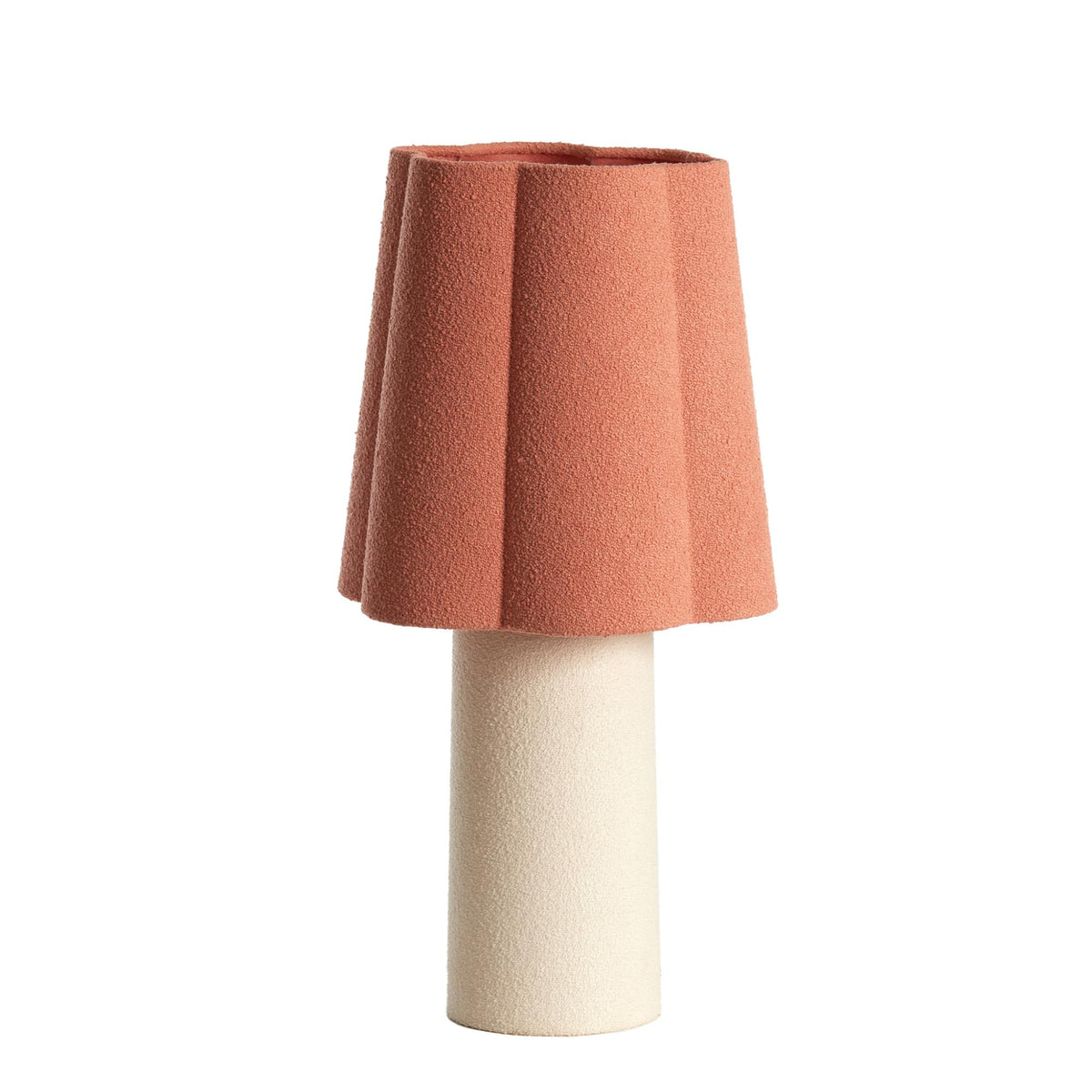 Light & Living tafellamp Musaby - roze - Ø25cm
