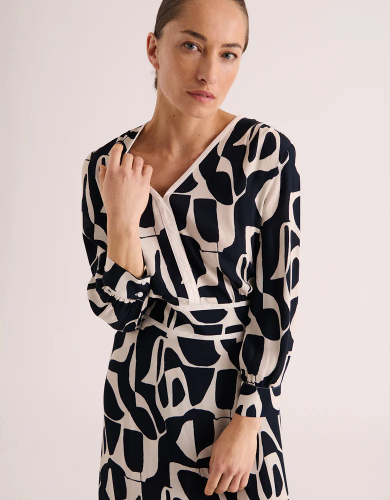 Robe longue imprimée RUBENS/88173/670