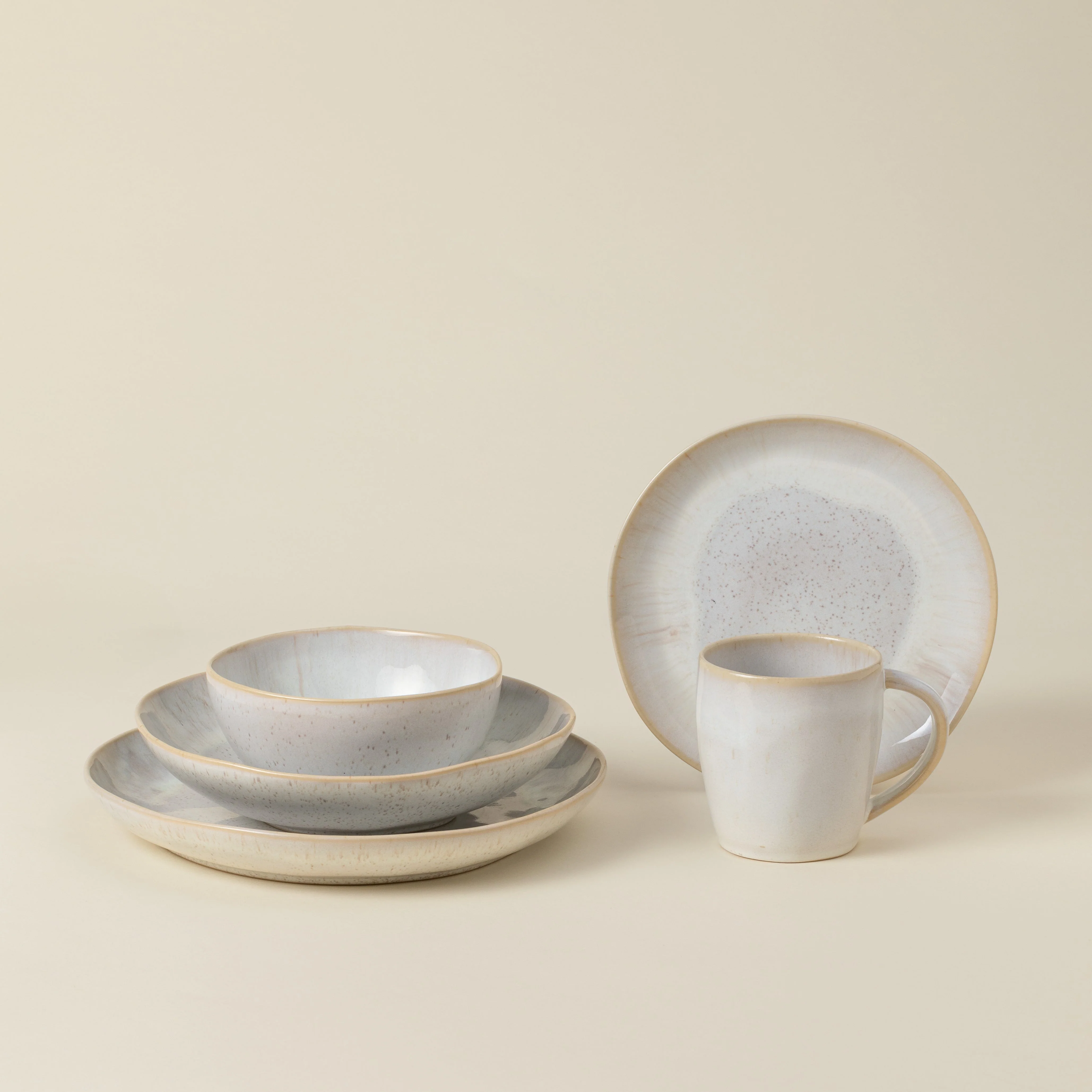 5-Piece Dinnerware Set Eivissa, Casafina by COSTA NOVA