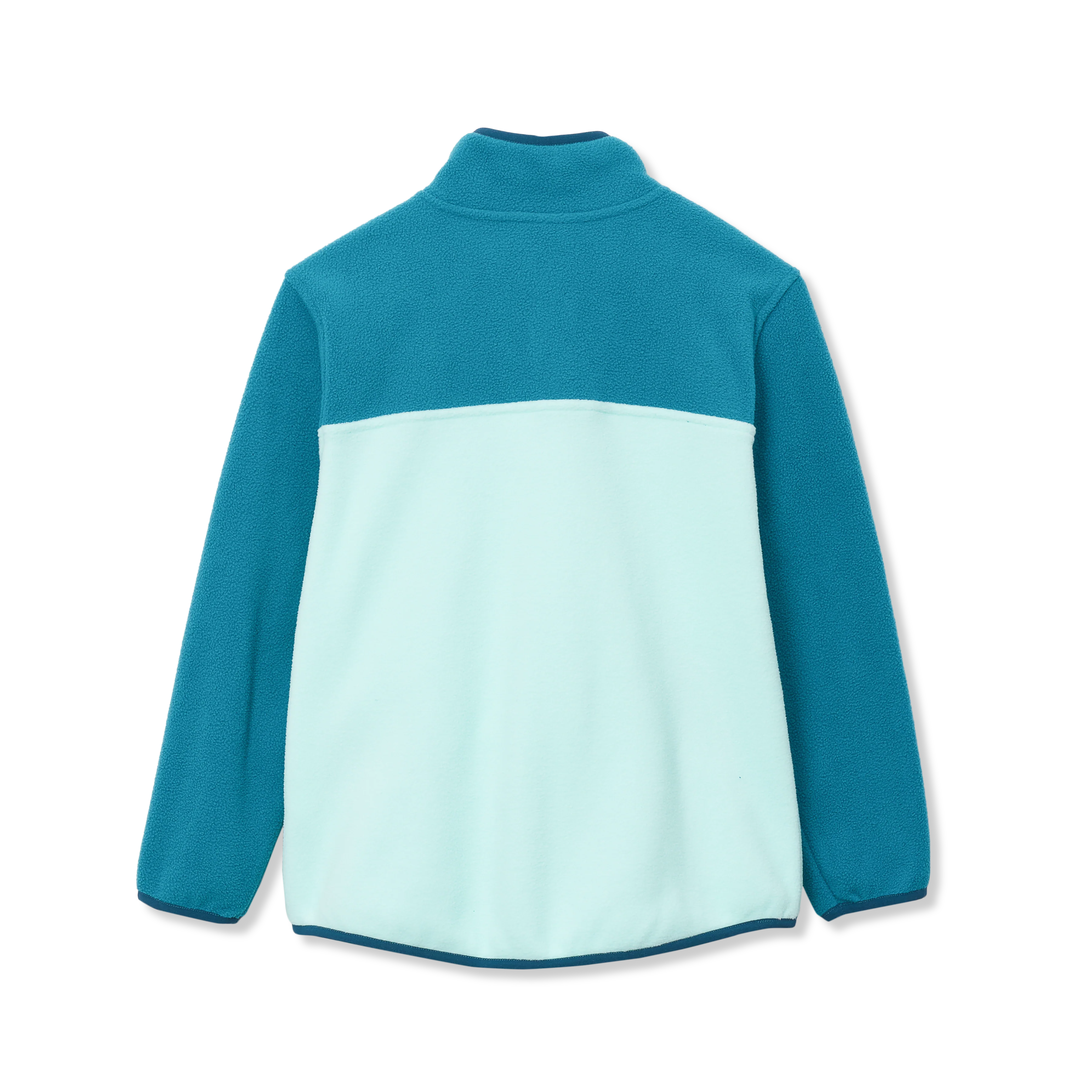 Girls Quest Fleece Snap Neck Pullover