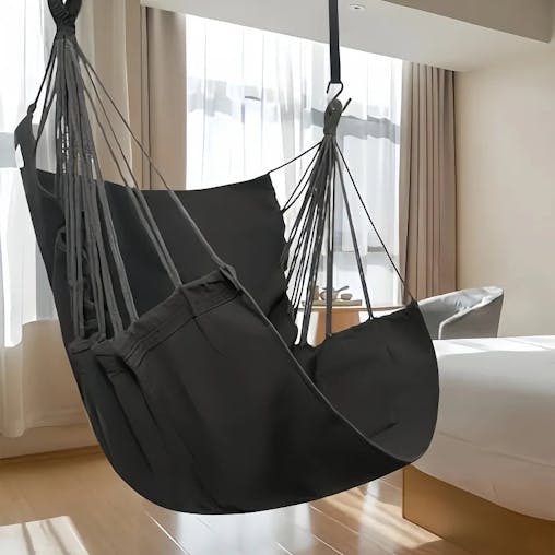 NNEOBA Outdoor Leisure Fabric Hammock Chair with Storage Bag