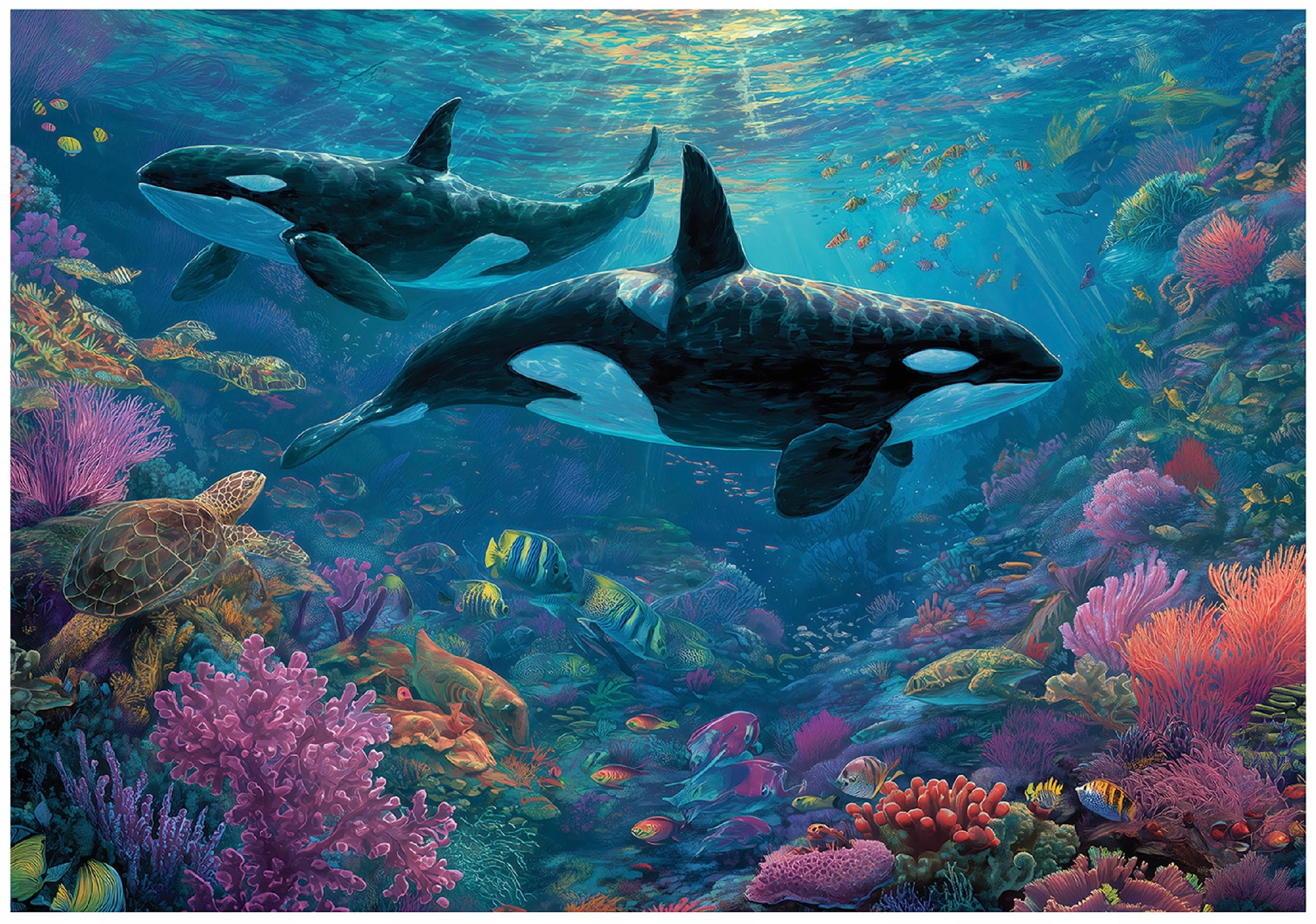 Fototapeta Ocean Niebieski Na Flizelinie Dla Dzieci 250x175