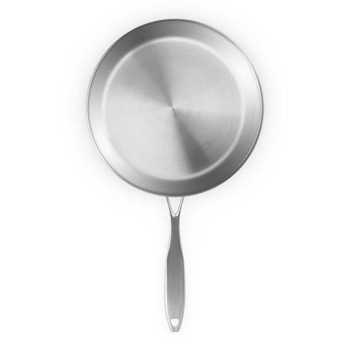SOGA Stainless Steel Fry Pan Top Grade Induction 22cm 30cm