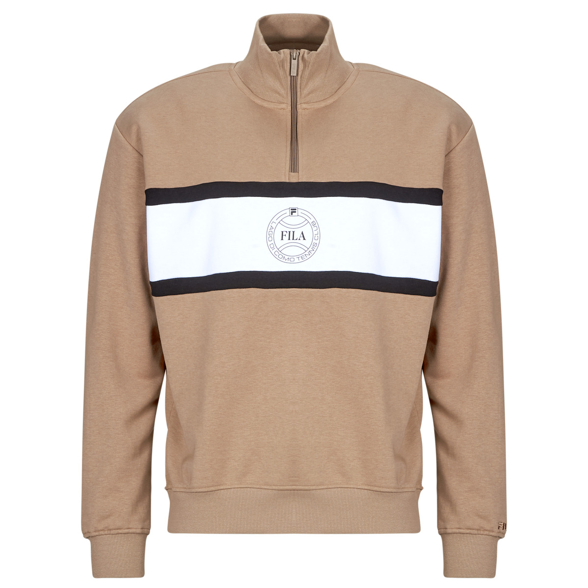 Fila - PARELLA LOOSE HALF-ZIP SWEATSHIRT - Taupe